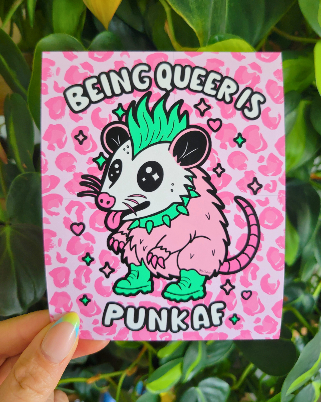 Print: Being Queer is Punk AF