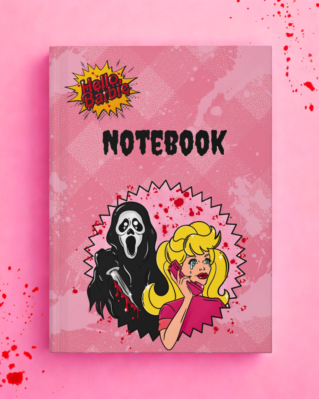 Hardcover Journal: Pink Horror