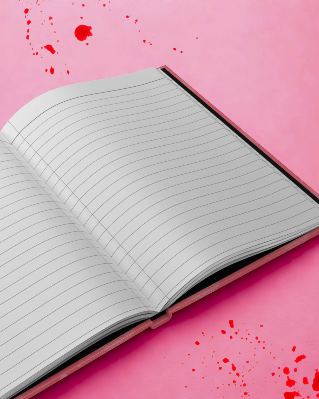 Hardcover Journal: Pink Horror