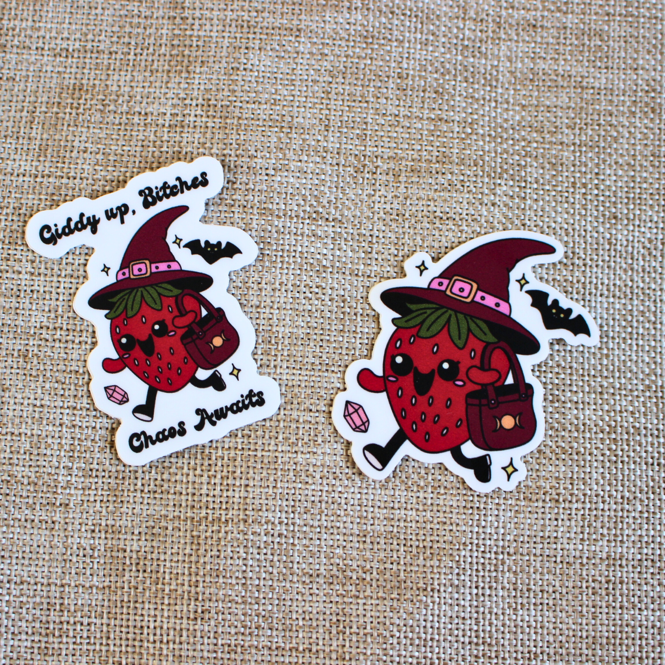 Stickers: Witchy Strawberry