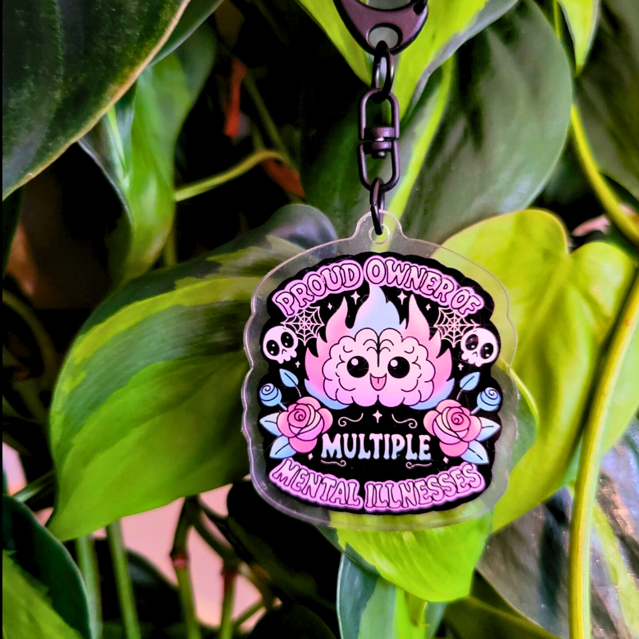 Multiple Mental Illnesses Keychain