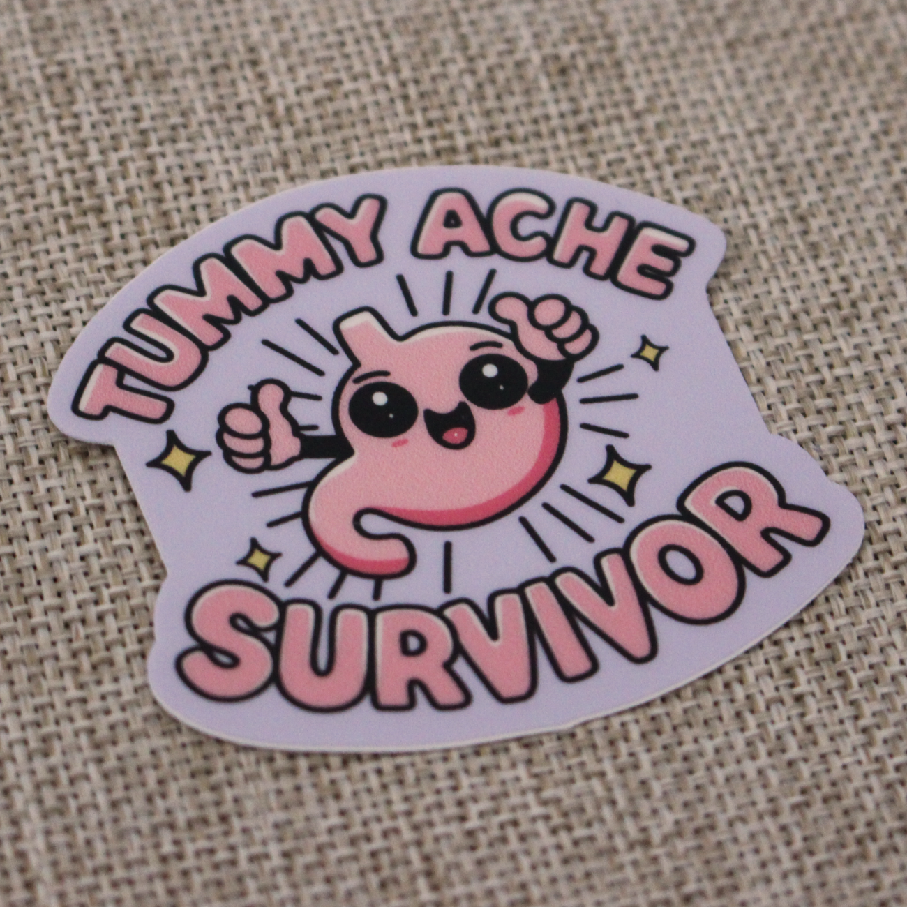 Sticker: Tummy Ache Surviver