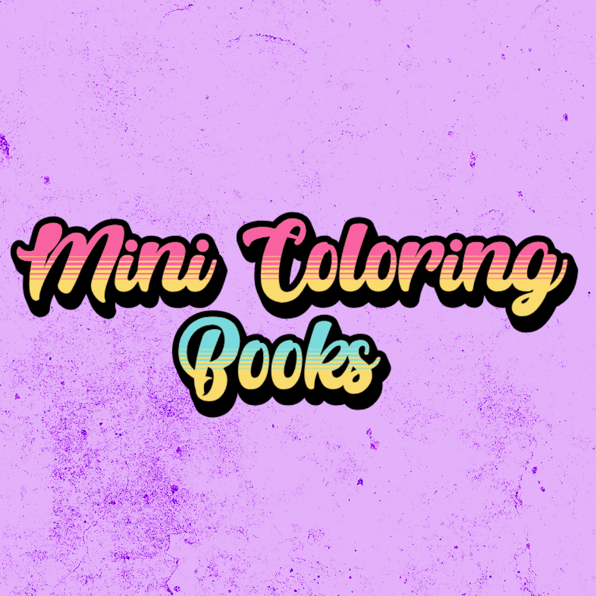 Mini Coloring Books
