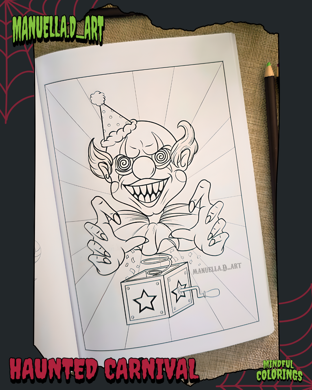 COMING SOON! Haunted Carnival Anxiety Journal