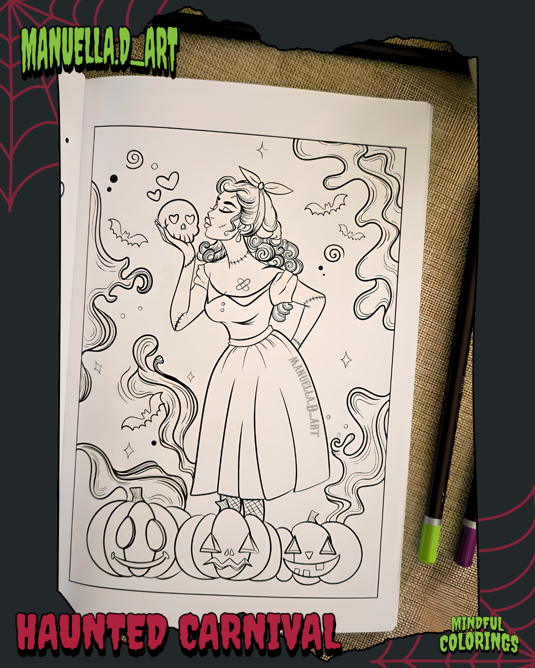 COMING SOON! Haunted Carnival Anxiety Journal