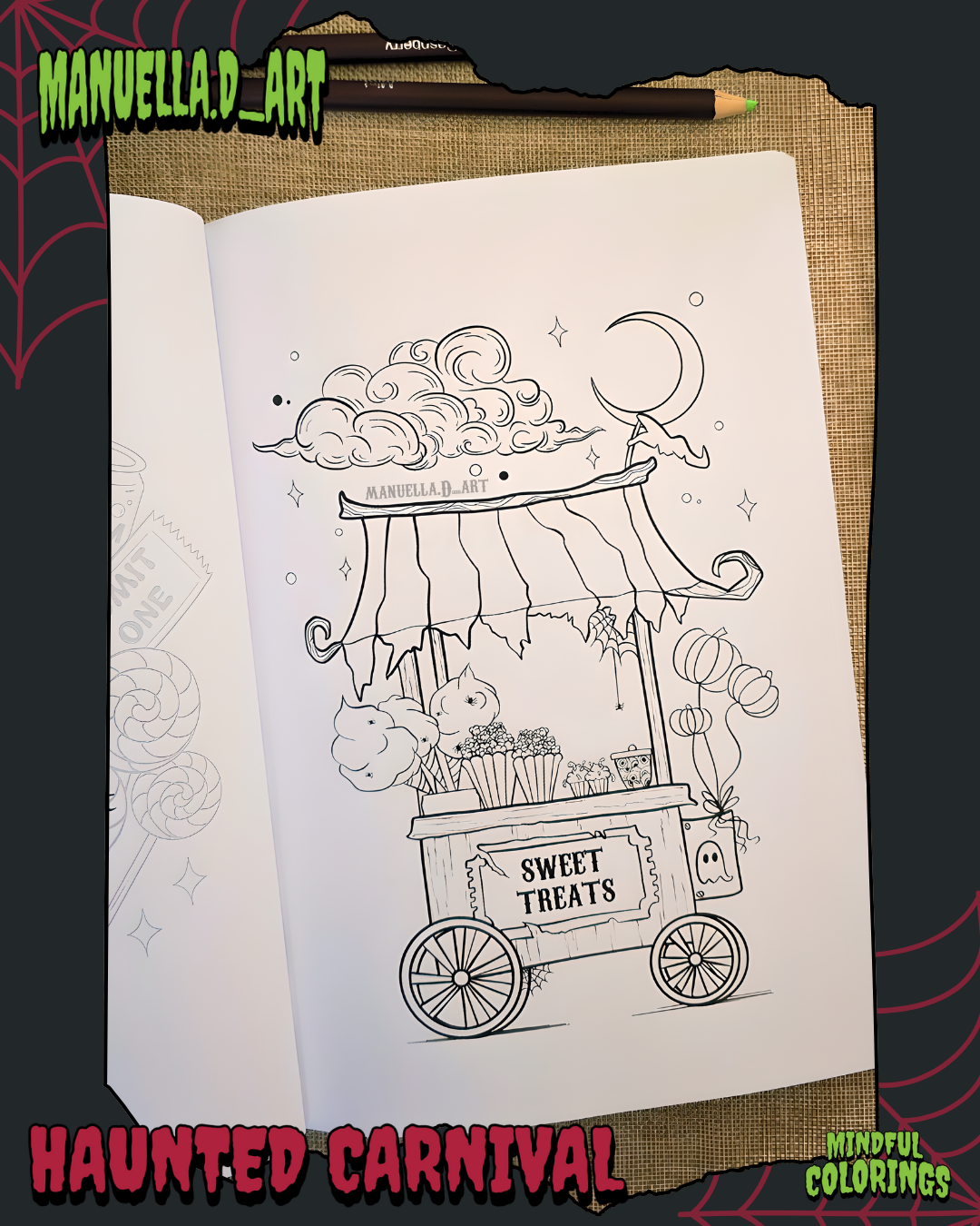 COMING SOON! Haunted Carnival Anxiety Journal