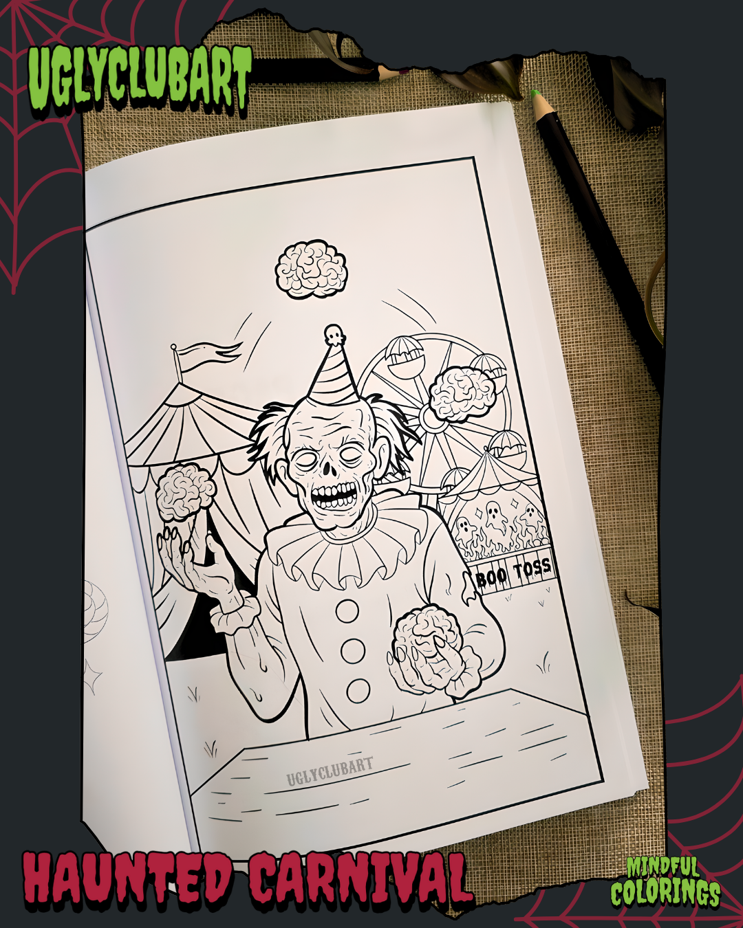 COMING SOON! Haunted Carnival Anxiety Journal