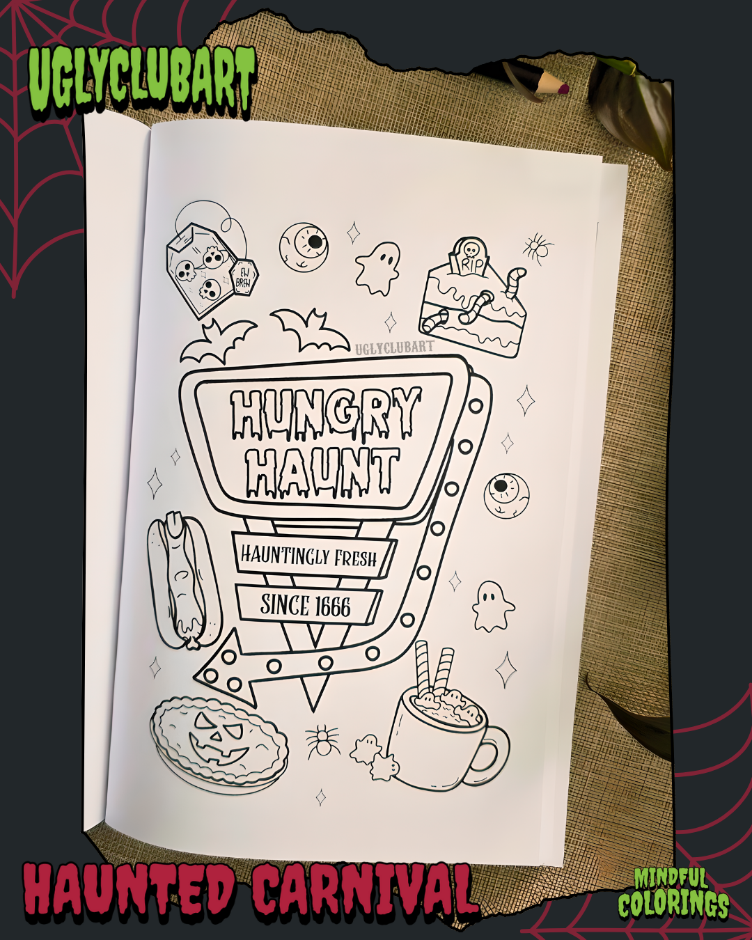 COMING SOON! Haunted Carnival Anxiety Journal
