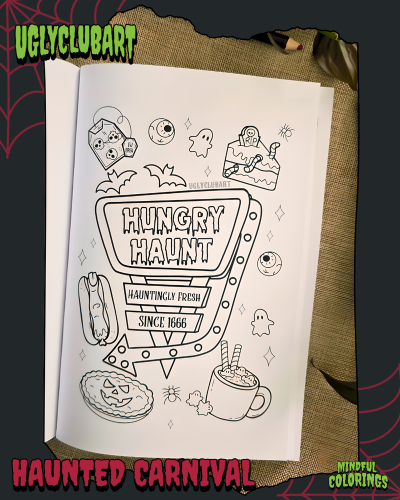 Haunted Carnival Anxiety Journal-zoom-