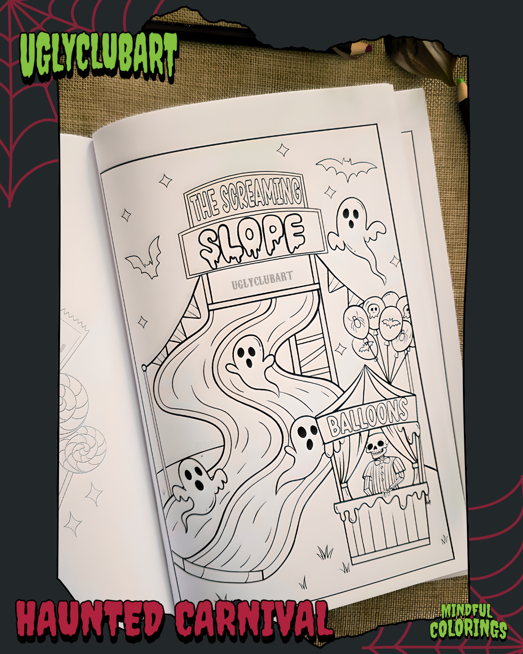 COMING SOON! Haunted Carnival Anxiety Journal