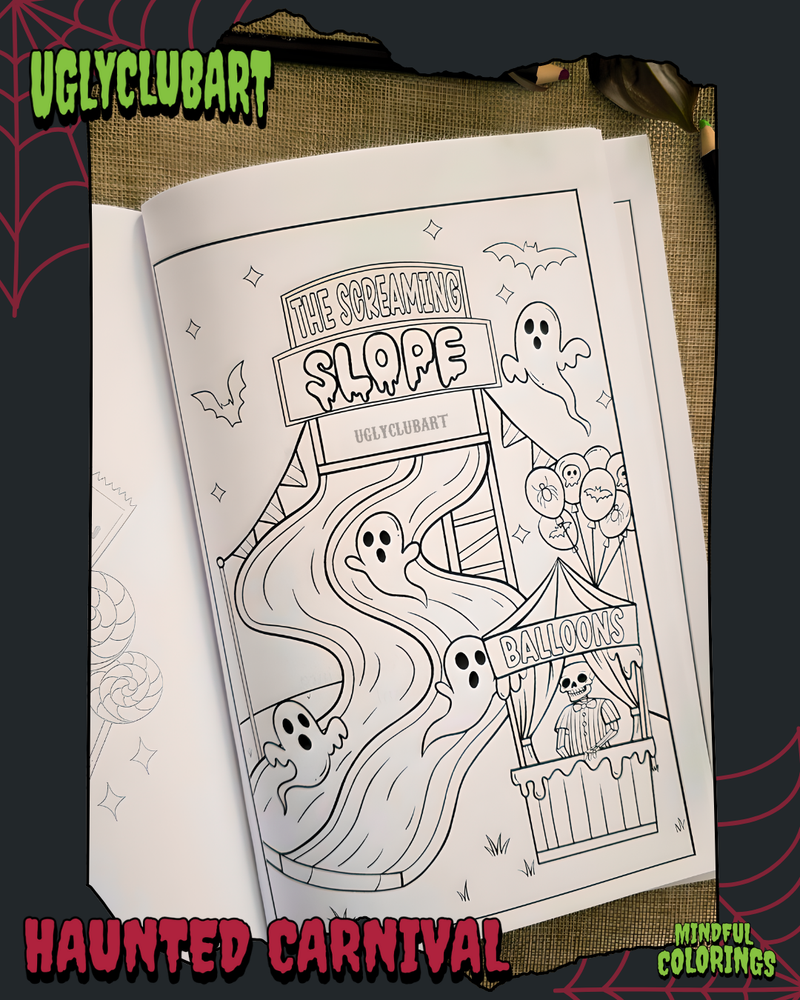 Haunted Carnival Anxiety Journal-zoom-