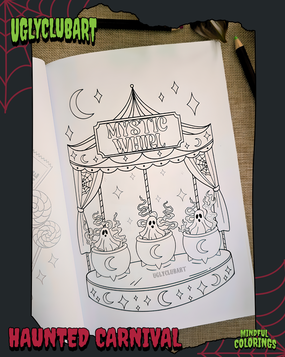 COMING SOON! Haunted Carnival Anxiety Journal