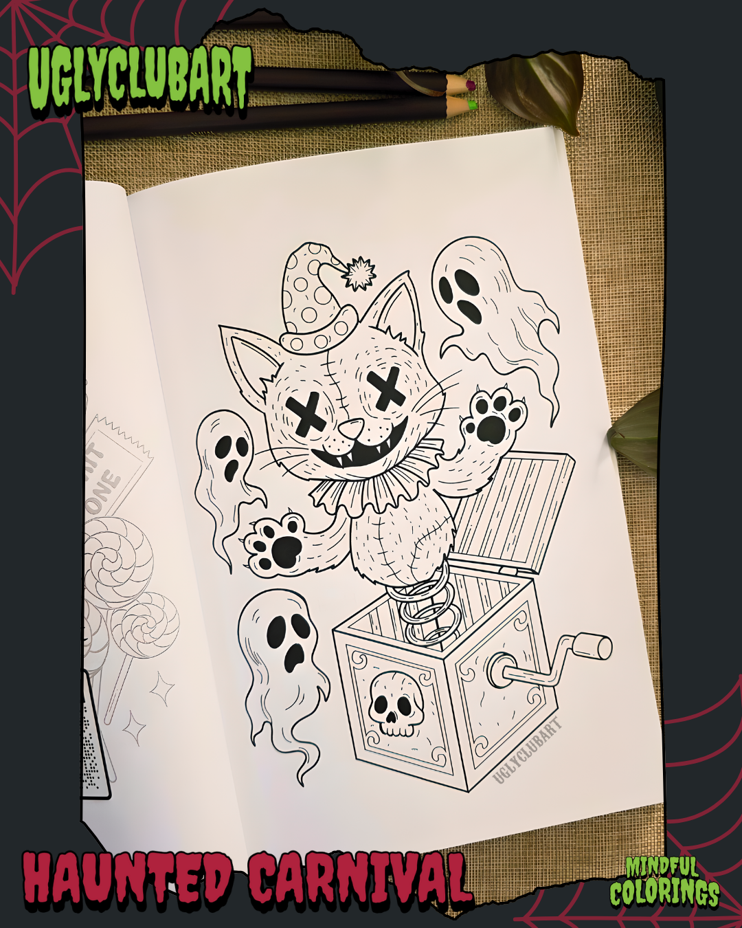 COMING SOON! Haunted Carnival Anxiety Journal