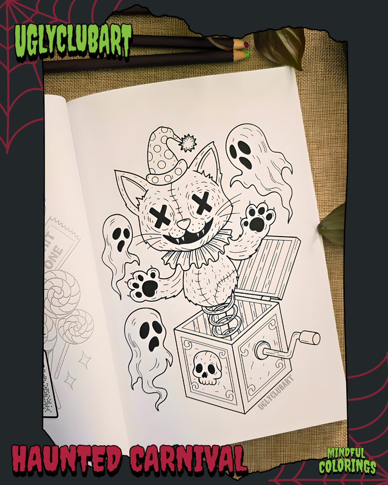 Haunted Carnival Anxiety Journal-zoom-