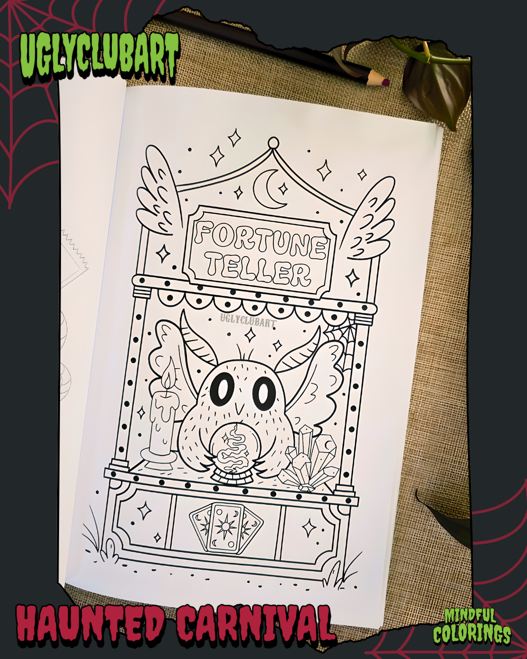 COMING SOON! Haunted Carnival Anxiety Journal