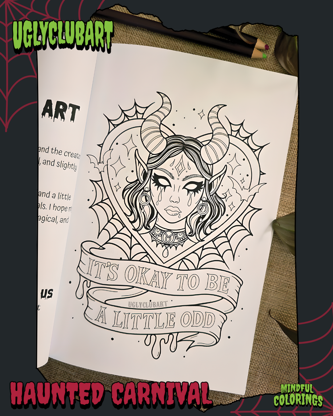 COMING SOON! Haunted Carnival Anxiety Journal