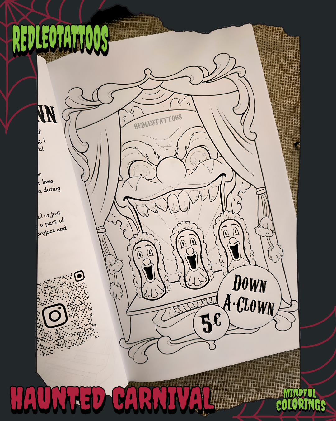 COMING SOON! Haunted Carnival Anxiety Journal