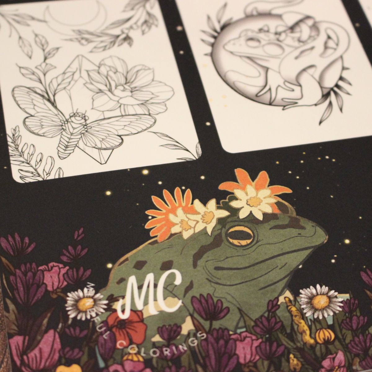 Anxiety Colouring Journal: Whimsical Cottagecore-zoom-2
