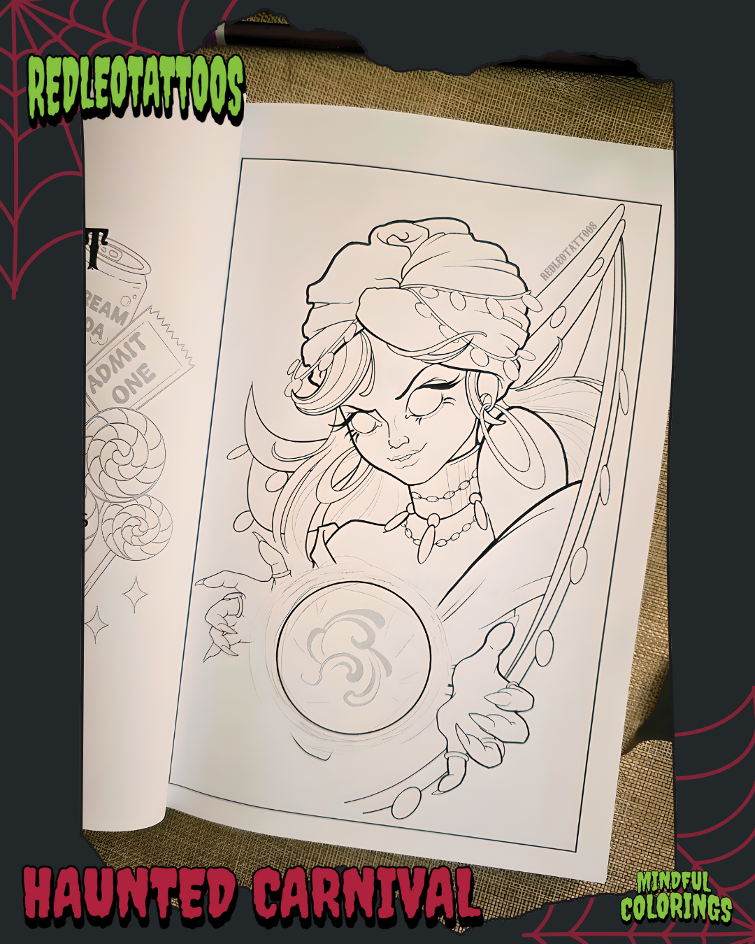 COMING SOON! Haunted Carnival Anxiety Journal