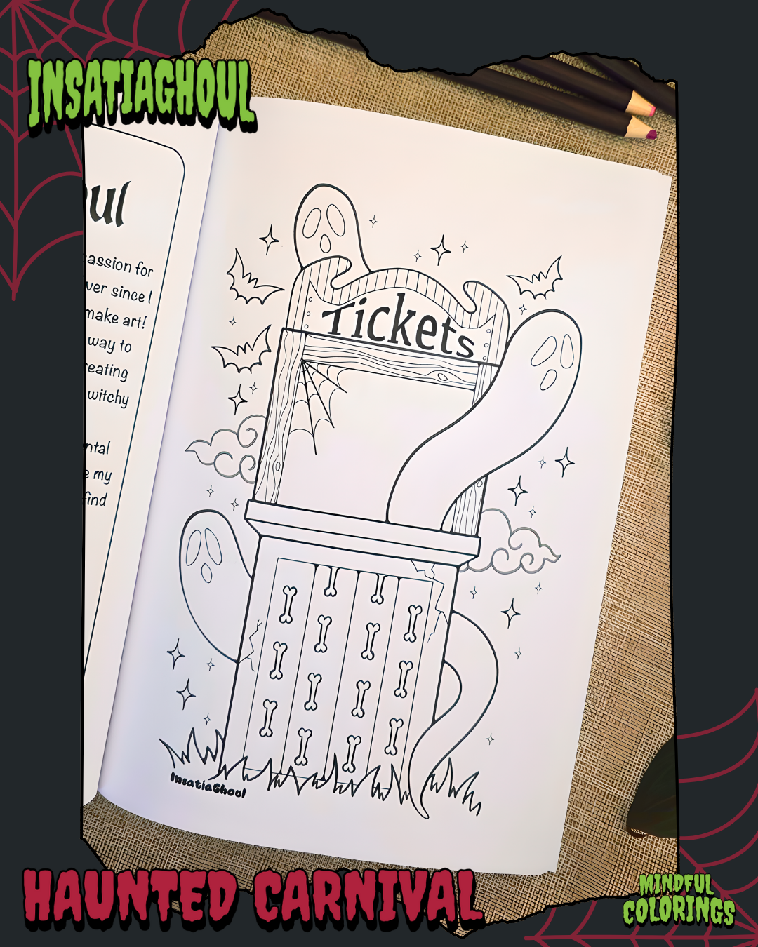 COMING SOON! Haunted Carnival Anxiety Journal