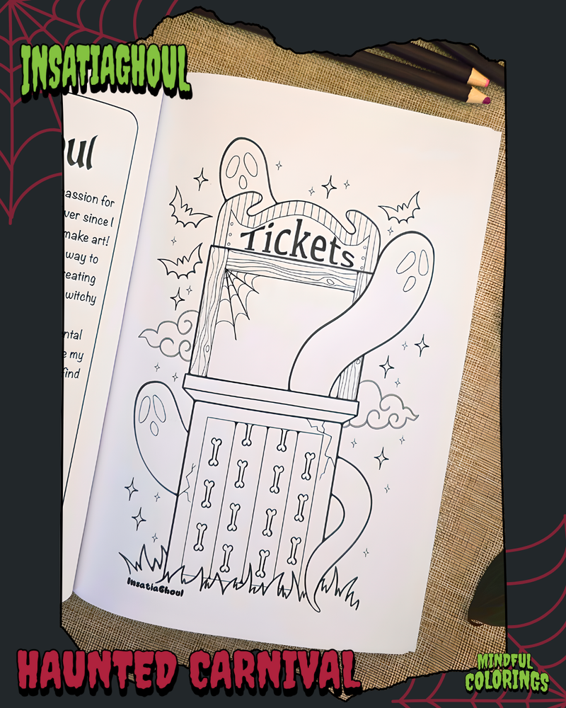 Haunted Carnival Anxiety Journal-zoom-
