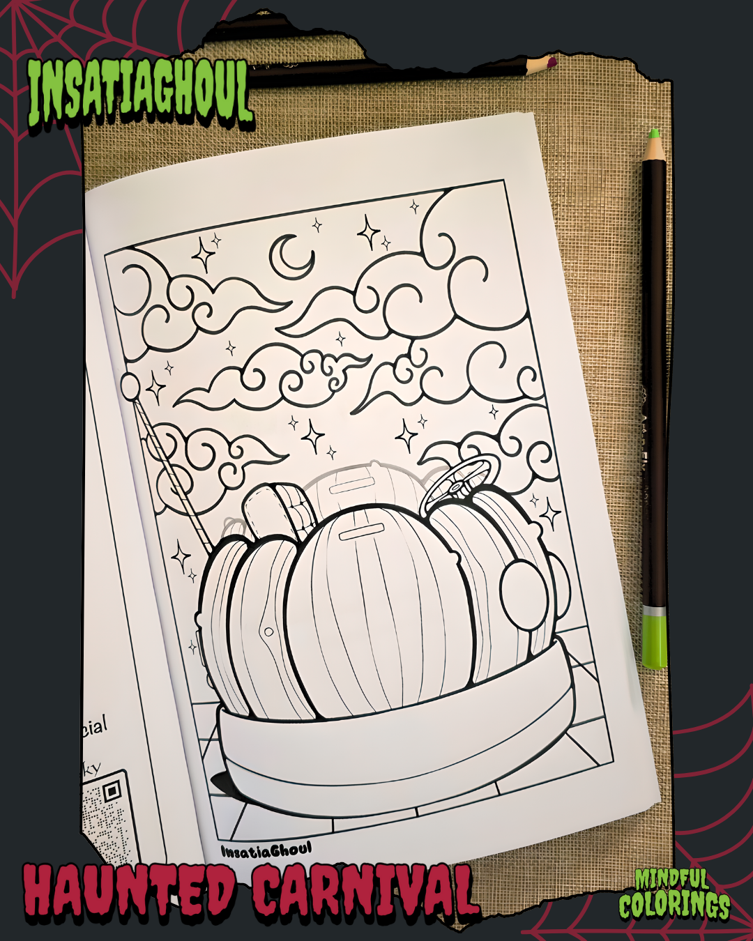 COMING SOON! Haunted Carnival Anxiety Journal