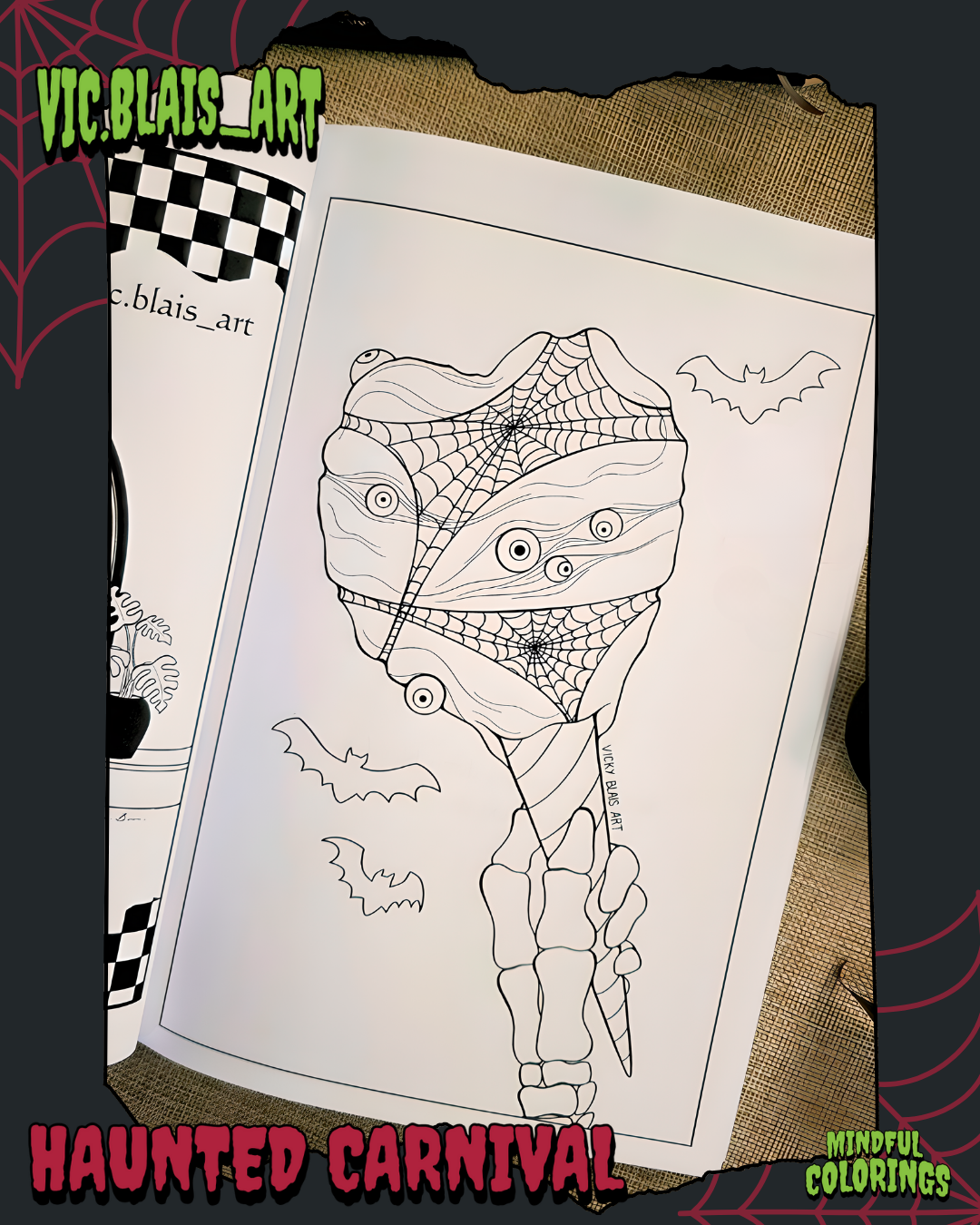 COMING SOON! Haunted Carnival Anxiety Journal