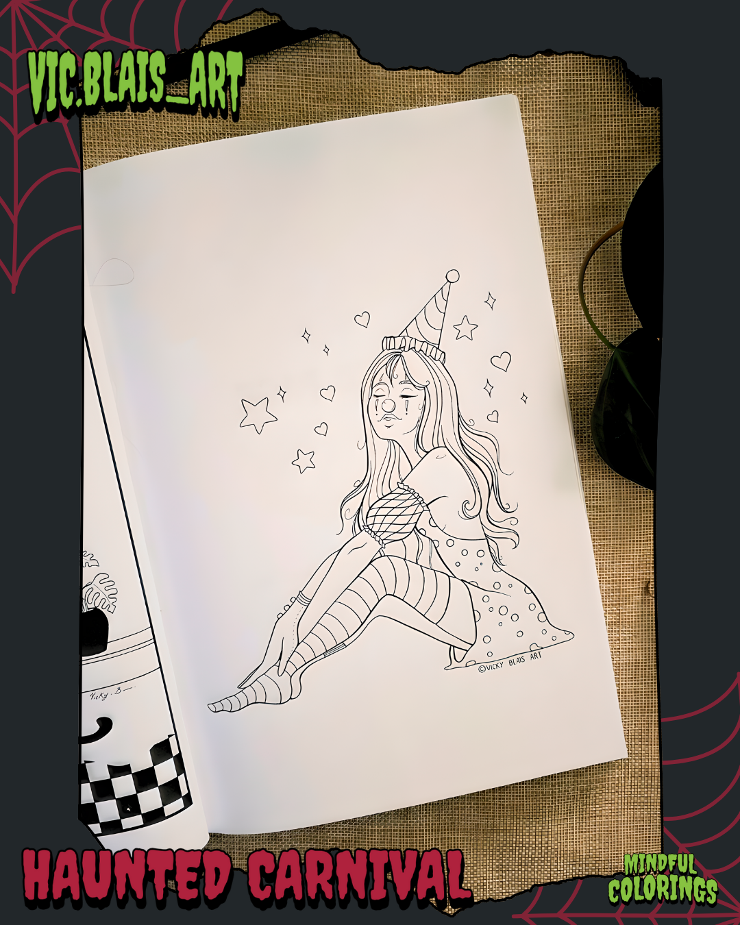 COMING SOON! Haunted Carnival Anxiety Journal