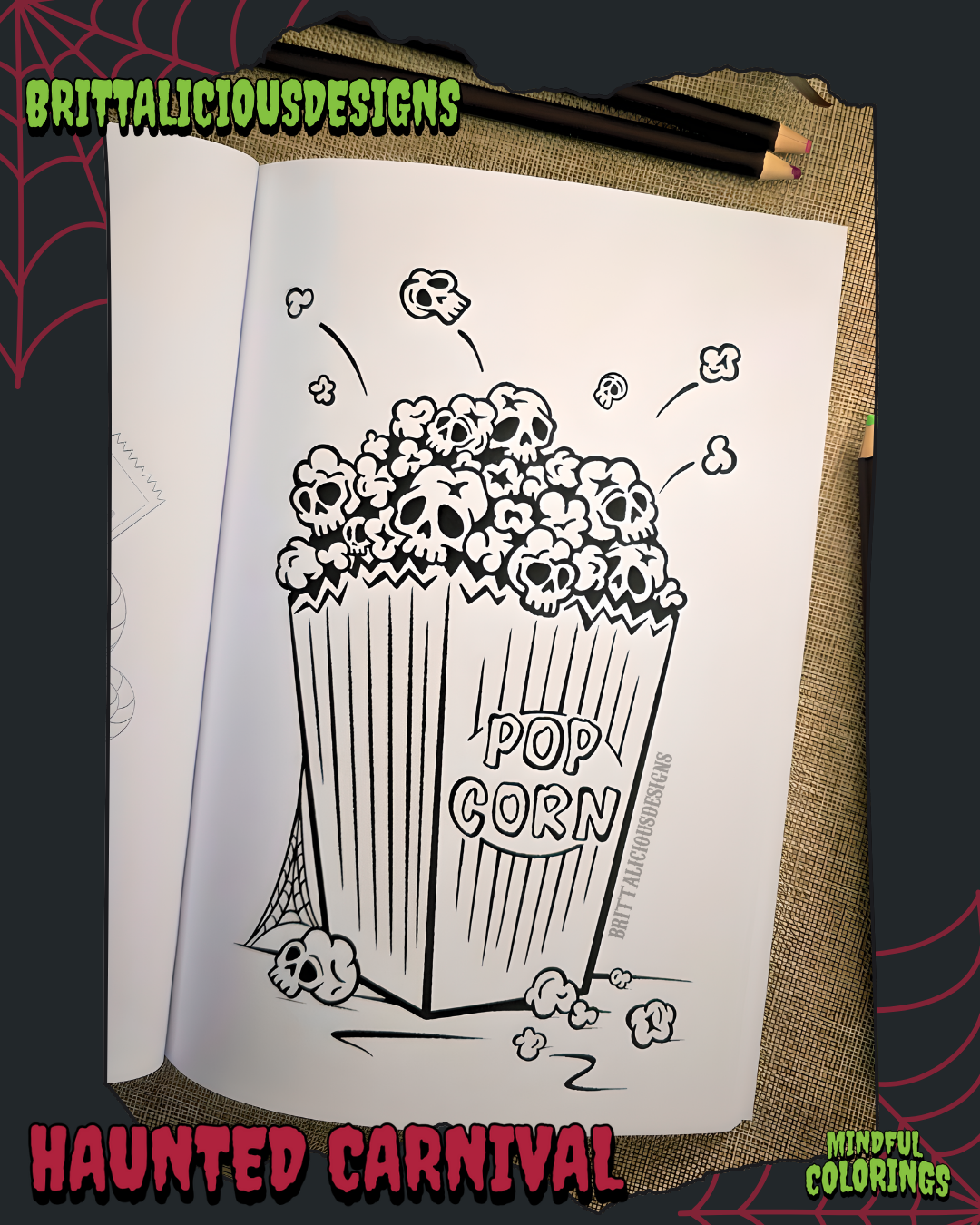 COMING SOON! Haunted Carnival Anxiety Journal