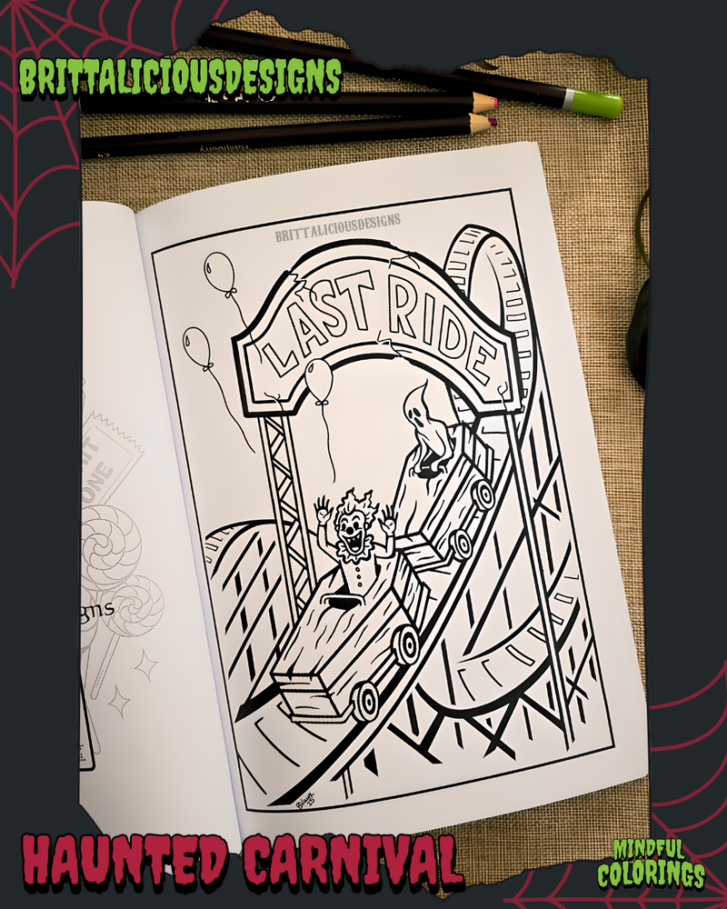 Haunted Carnival Anxiety Journal-zoom-