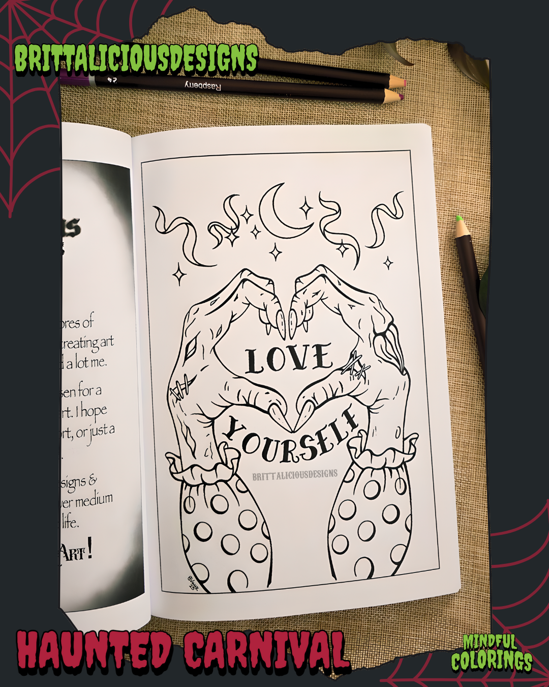COMING SOON! Haunted Carnival Anxiety Journal