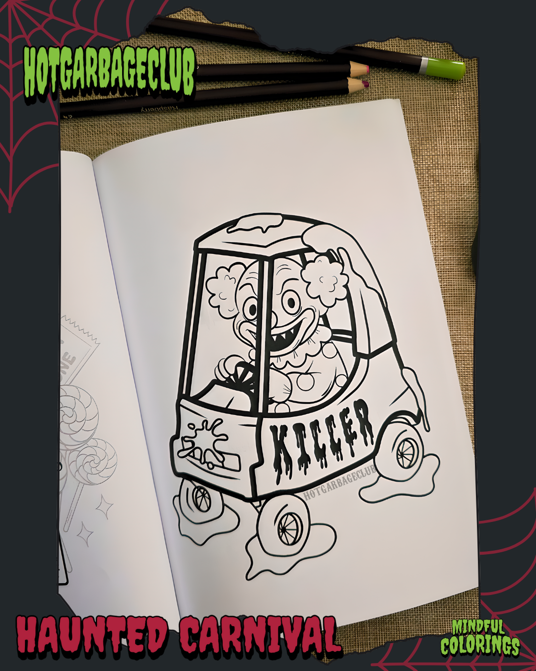 COMING SOON! Haunted Carnival Anxiety Journal