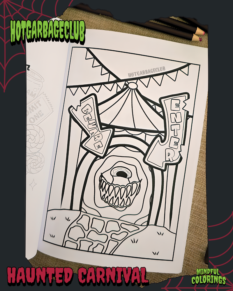 Haunted Carnival Anxiety Journal-zoom-