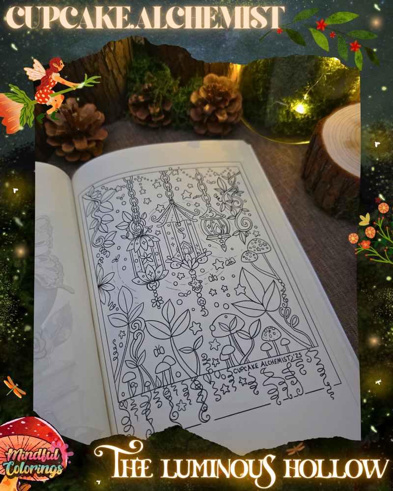 Travel Anxiety Journal: The Luminous Hollow-zoom-