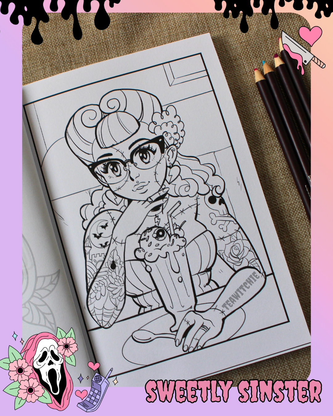 Travel Anxiety Journal: Sweetly Sinister