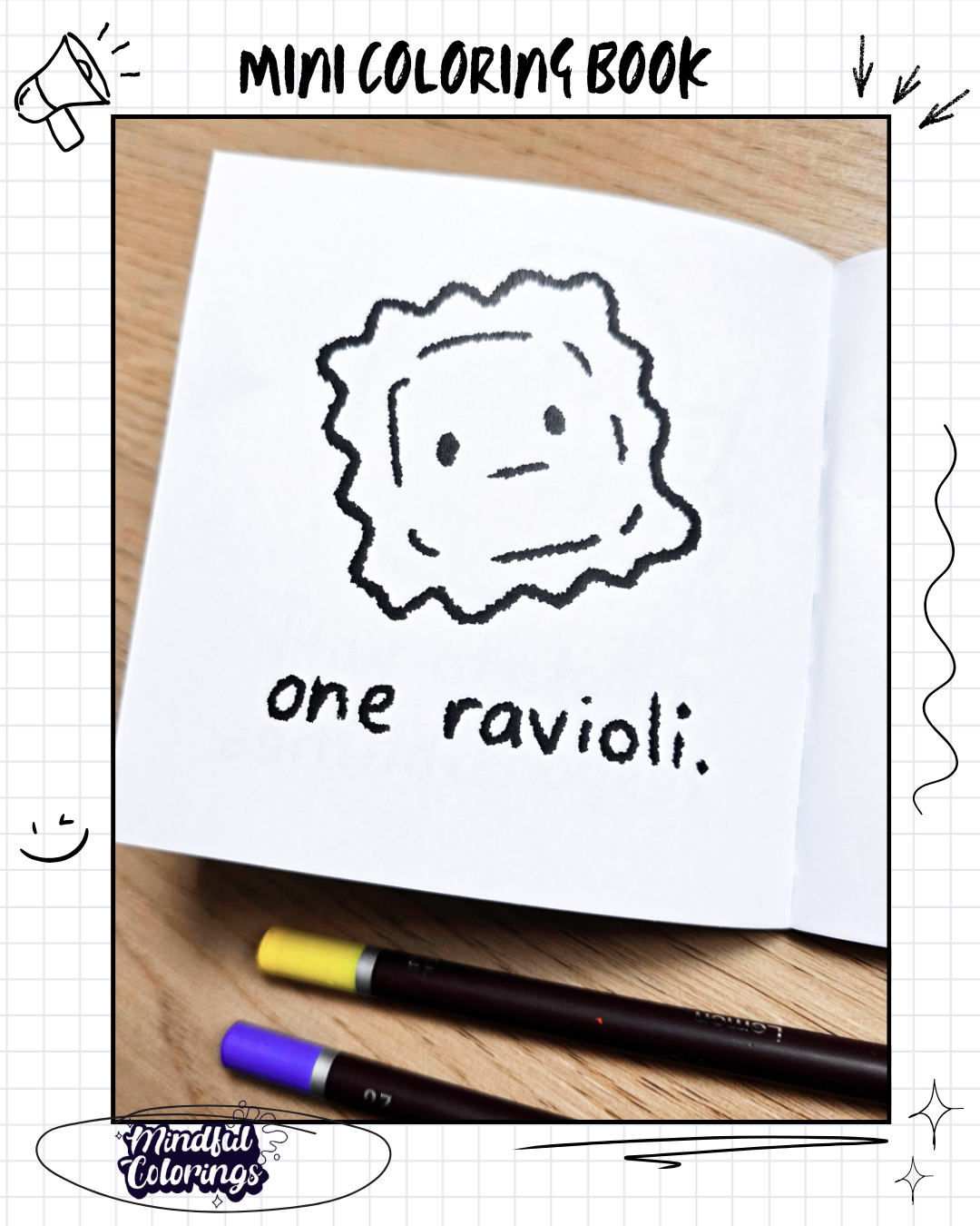 Mini Coloring Book: A Very Weird Little Coloring Book