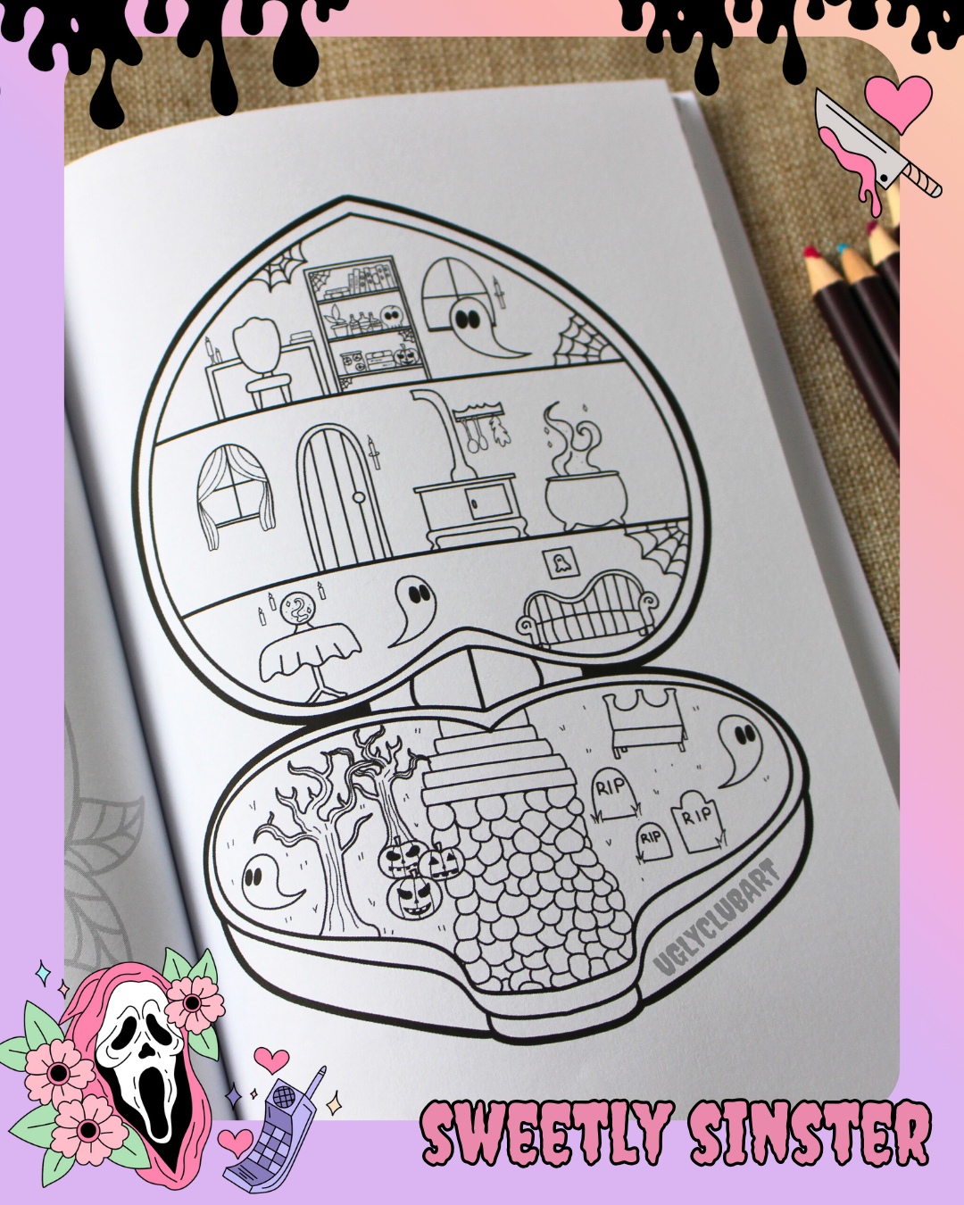 Travel Anxiety Journal: Sweetly Sinister