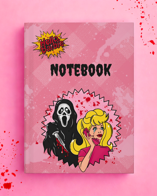 Hardcover Journal: Pink Horror