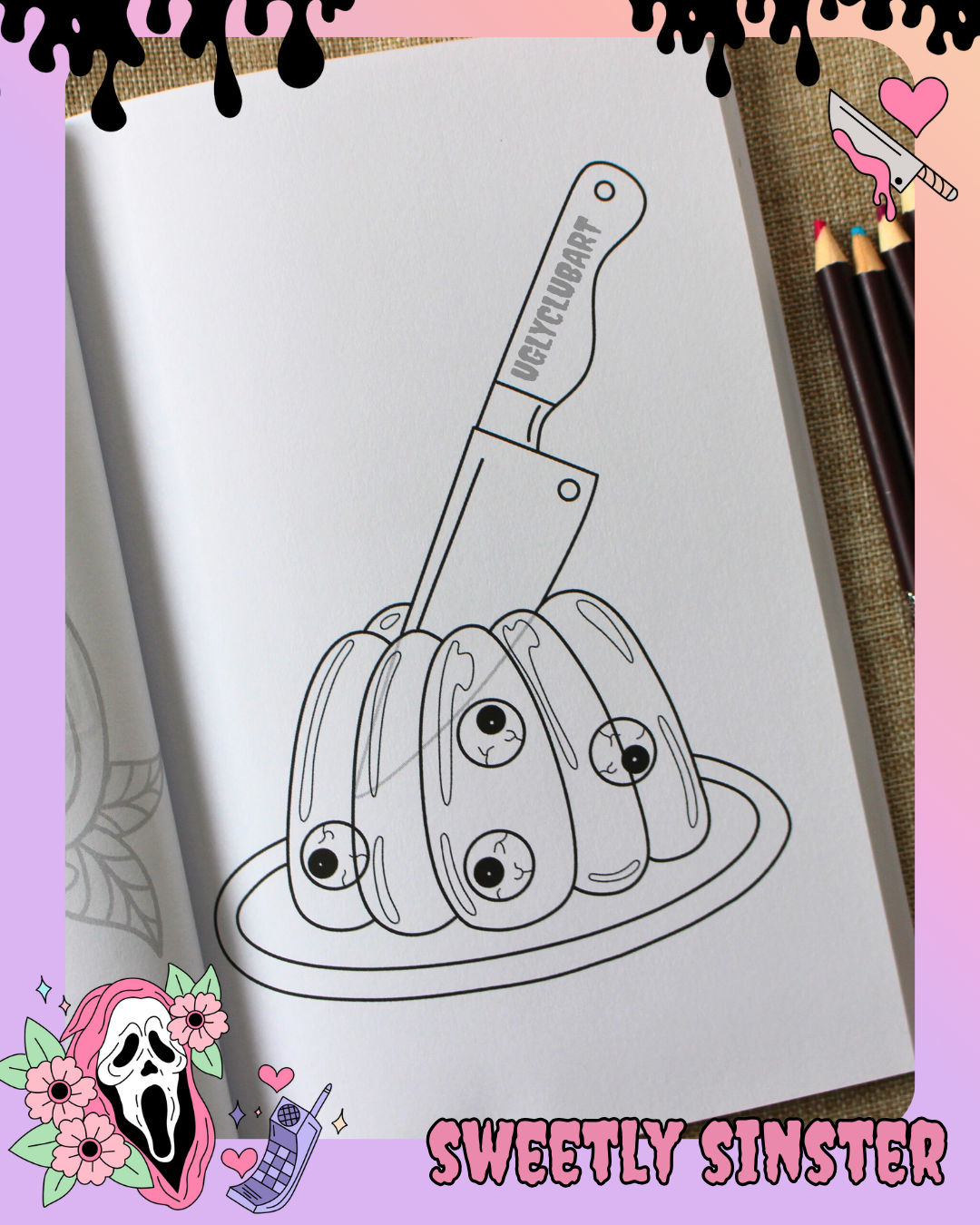 Travel Anxiety Journal: Sweetly Sinister