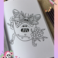 Travel Anxiety Journal: Sweetly Sinister