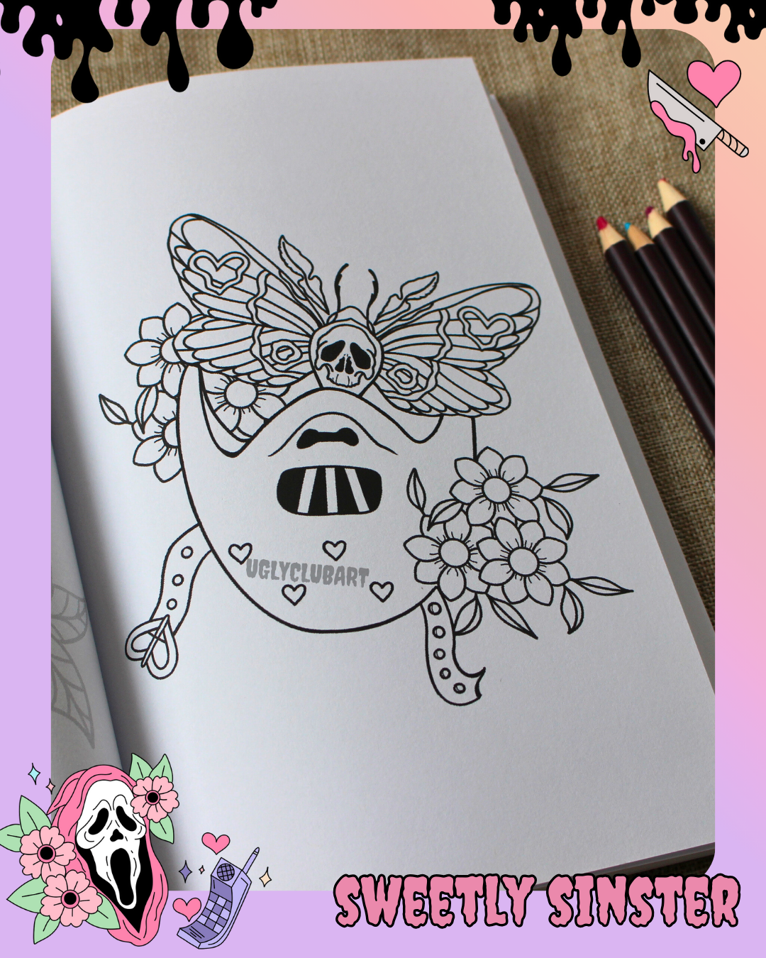 Travel Anxiety Journal: Sweetly Sinister