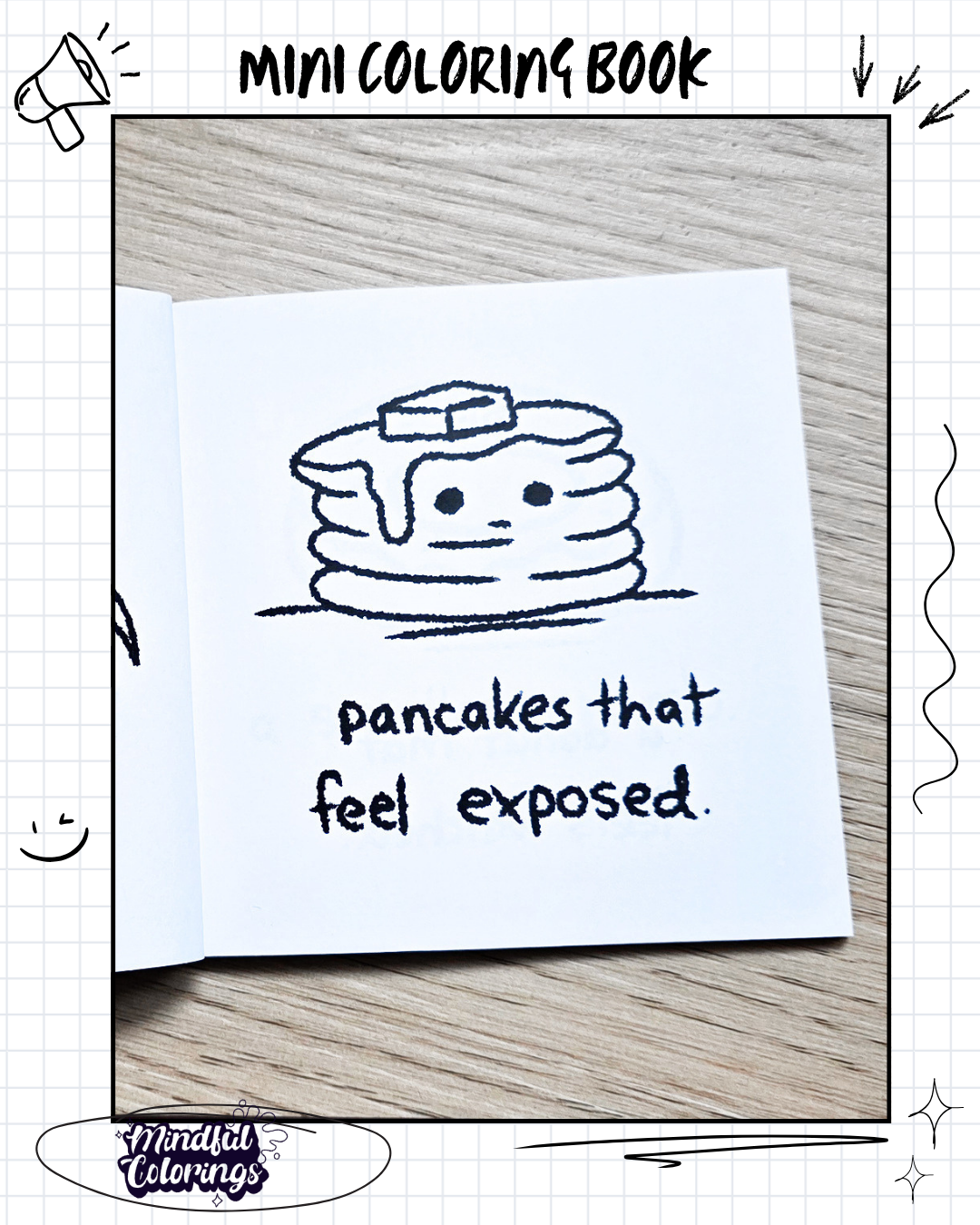 Mini Coloring Book: A Very Weird Little Coloring Book