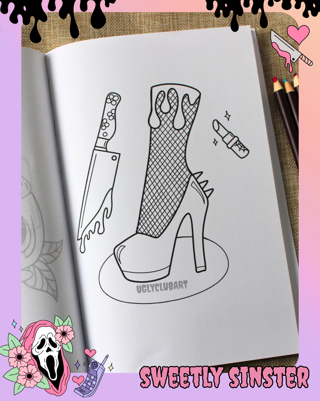 Travel Anxiety Journal: Sweetly Sinister