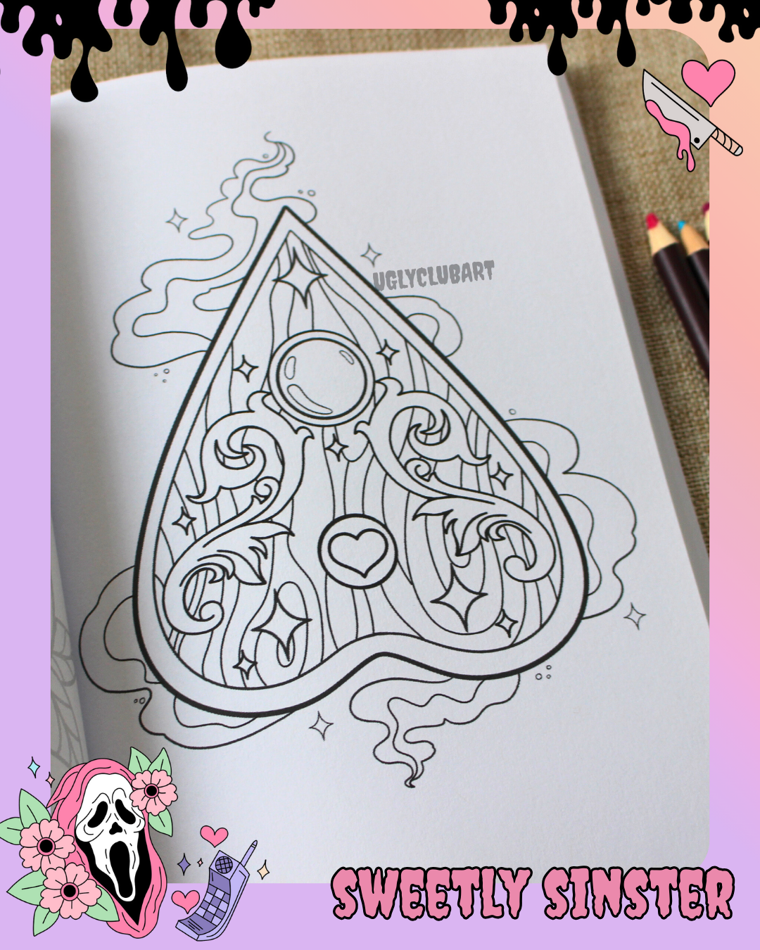 Travel Anxiety Journal: Sweetly Sinister
