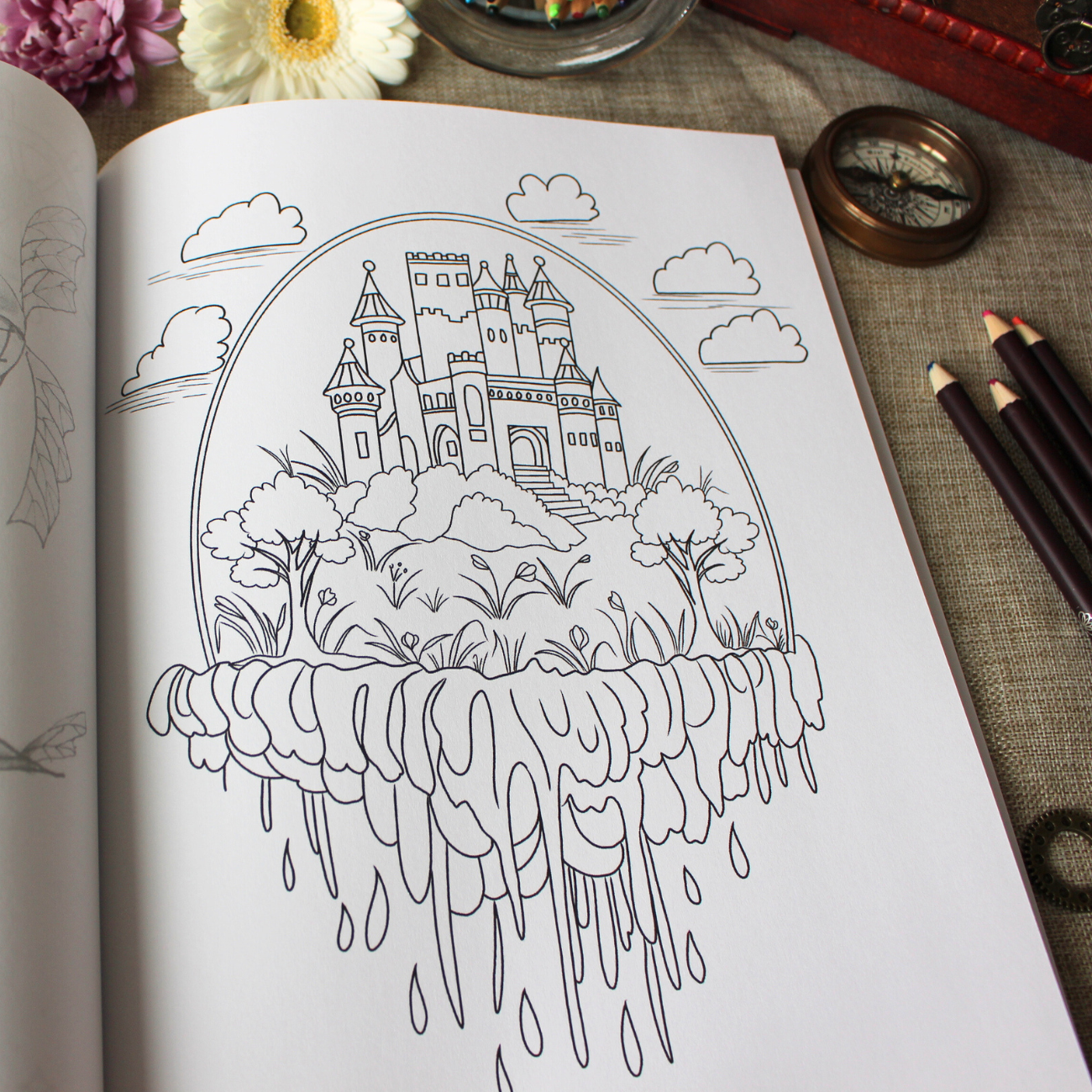 Anxiety Colouring Journal: Cosmic Voyage