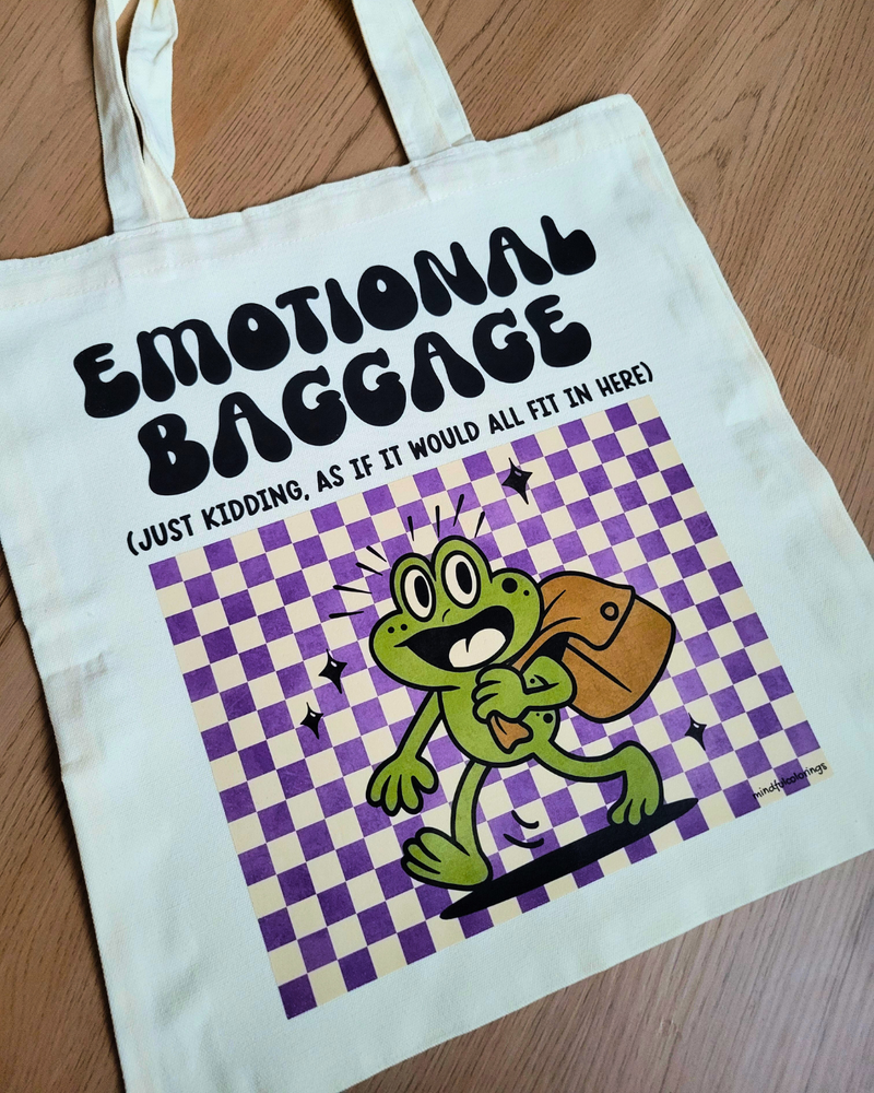 Tote Bag: Emotional Baggage-zoom-