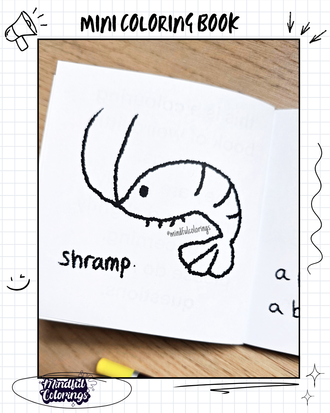 Mini Coloring Book: A Very Weird Little Coloring Book