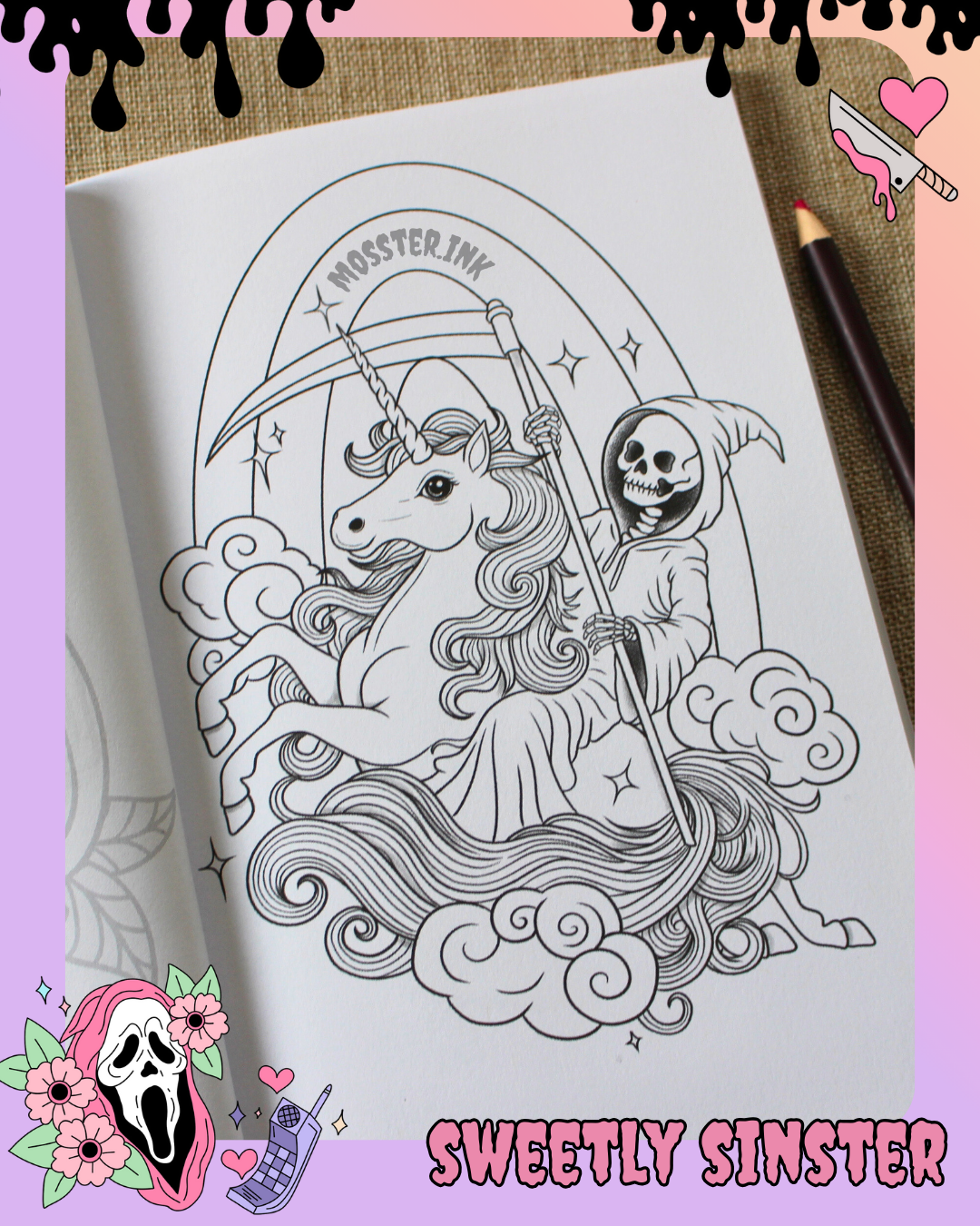 Travel Anxiety Journal: Sweetly Sinister