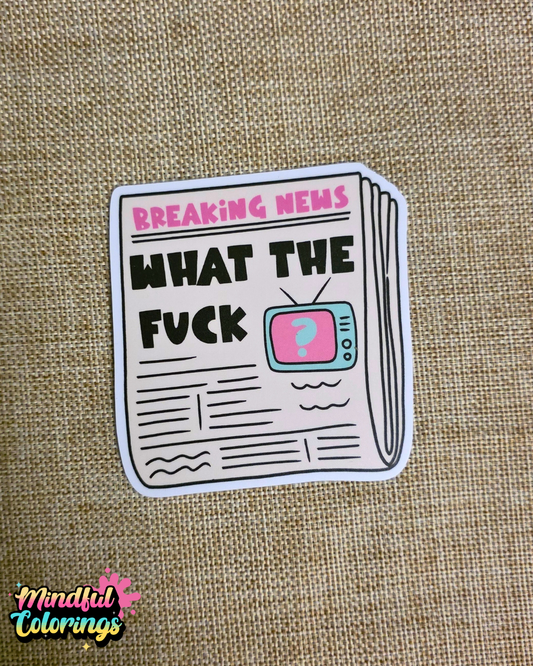 Sticker: Wtf