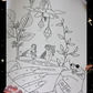 Anxiety Colouring Journal: Mystical Botanical